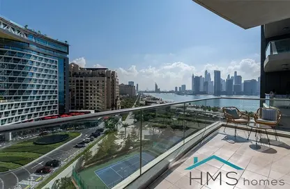 Balcony image for: Apartment - 2 Bedrooms - 3 Bathrooms for rent in Oceana Aegean - Oceana - Palm Jumeirah - Dubai, Image 1