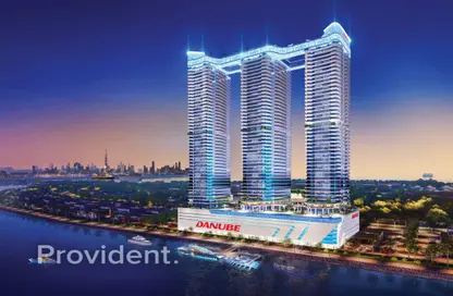 Apartment - Studio - 1 Bathroom for sale in Oceanz 1 - Oceanz by Danube - Maritime City - Dubai