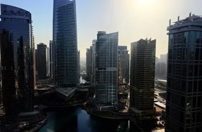 شقة - 2 غرف نوم - 2 حمامات للايجار في دبي ارك - (JLT) مجمع G - أبراج بحيرة الجميرا - دبي