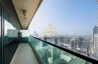 شقة - 2 غرف نوم - 2 حمامات للايجار في برج أبر كريست - وسط مدينة دبي - دبي