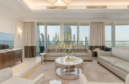 Apartment - 4 Bedrooms - 4 Bathrooms for rent in The Address BLVD Sky Collection - Downtown Dubai - Dubai