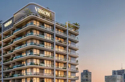 Apartment - 2 Bedrooms - 3 Bathrooms for sale in Vista by Vision - Dubai Production City (IMPZ) - Dubai