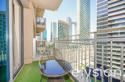 Balcony image for: Apartment - 1 Bedroom - 2 Bathrooms for rent in Standpoint Tower 2 - Standpoint Towers - Downtown Dubai - Dubai, Image 1