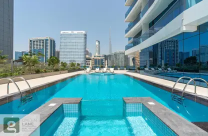 Apartment - 2 Bedrooms - 3 Bathrooms for rent in Waves Tower - Business Bay - Dubai