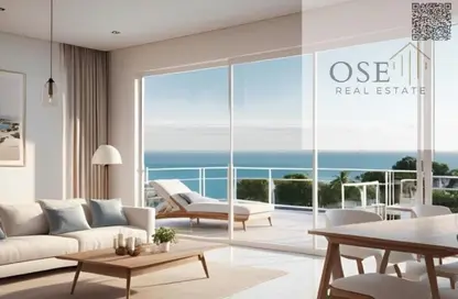 Apartment - 1 Bedroom - 2 Bathrooms for sale in Corniche Tower - Ajman Corniche Road - Ajman