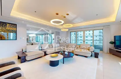 Penthouse - 4 Bedrooms - 6 Bathrooms for rent in Marina View Tower A - Marina View - Dubai Marina - Dubai
