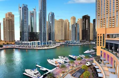 Apartment - 1 Bedroom - 2 Bathrooms for rent in Dubai Marina Moon - Dubai Marina - Dubai