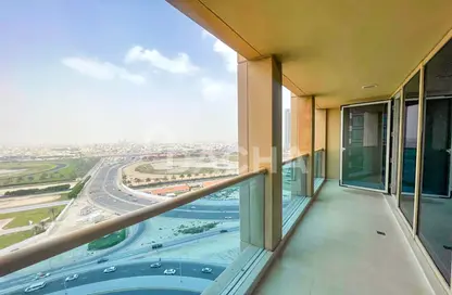 شقة - غرفة نوم - 2 حمامات للايجار في برج تشرشل السكني - أبراج تشرشل - الخليج التجاري - دبي