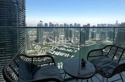 Apartment - 2 Bedrooms - 3 Bathrooms for rent in Damac Heights - Dubai Marina - Dubai