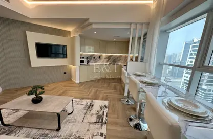 Living / Dining Room image for: Apartment - 2 Bedrooms - 2 Bathrooms for rent in New Dubai Gate 2 - Lake Elucio - Jumeirah Lake Towers - Dubai, Image 1