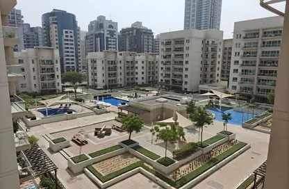 شقة - غرفة نوم - 1 حمام للايجار في السمر 1 - السمر - جرينز - دبي