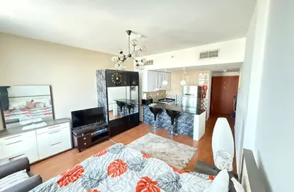 Apartment - Studio - 1 Bathroom for rent in Al Jawhara Residences - Jumeirah Village Triangle - Dubai