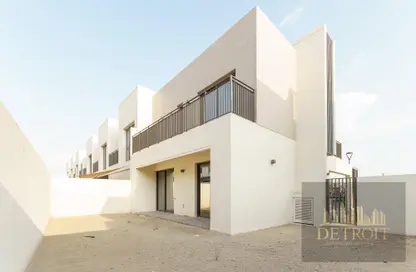 Outdoor House image for: Townhouse - 4 Bedrooms - 4 Bathrooms for rent in Parkside 1 - EMAAR South - Dubai South (Dubai World Central) - Dubai, Image 1
