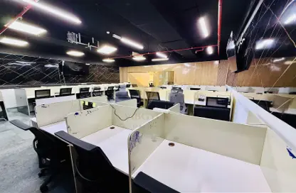 Office Space - Studio - 1 Bathroom for rent in The Exchange - Business Bay - Dubai