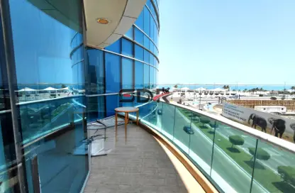 Apartment - 3 Bedrooms - 4 Bathrooms for rent in Khalidiya Tower A - Khalidiya Twin Towers - Al Khalidiya - Abu Dhabi
