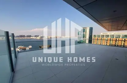 Terrace image for: Apartment - 3 Bedrooms - 4 Bathrooms for sale in Al Naseem Residences C - Al Bandar - Al Raha Beach - Abu Dhabi, Image 1