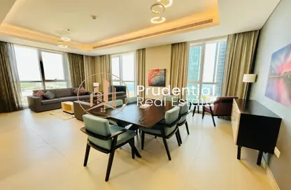 Apartment - 2 Bedrooms - 3 Bathrooms for rent in Al Jowhara Tower - Corniche Road - Abu Dhabi