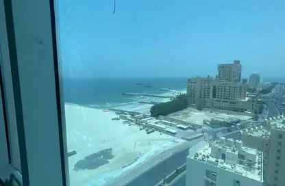 Apartment - 2 Bedrooms - 2 Bathrooms for rent in Cornish Tower - Al Rumaila - Ajman
