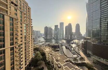 Apartment - 3 Bedrooms - 3 Bathrooms for rent in Al Mass Tower - Emaar 6 Towers - Dubai Marina - Dubai