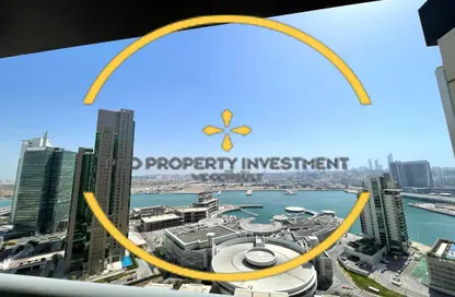 شقة - غرفة نوم - 2 حمامات للايجار في 2 مرينا هايتس - مارينا سكوير - جزيرة الريم - أبوظبي