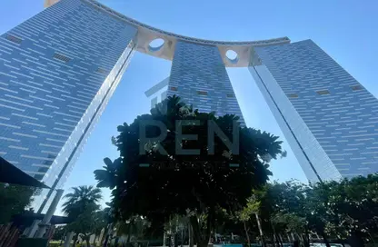 Apartment - 1 Bedroom - 2 Bathrooms for sale in The Gate Tower 3 - Shams Abu Dhabi - Al Reem Island - Abu Dhabi