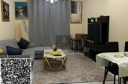 Apartment - 1 Bedroom - 2 Bathrooms for rent in Al Rashidiya Towers - Al Rashidiya - Ajman Downtown - Ajman