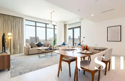 شقة - 2 غرف نوم - 2 حمامات للبيع في برج Marina Vista 1 - مارينا فيستا - إعمار بيتشفرونت - دبي هاربور - دبي