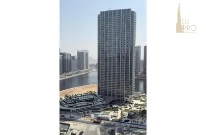 Apartment - Studio - 1 Bathroom for sale in Peninsula Two - Peninsula - Business Bay - Dubai