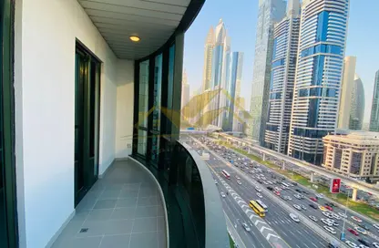 شقة - غرفة نوم - 2 حمامات للايجار في شارع الشيخ زايد - دبي شقة - غرفة نوم - 2 حمامات للايجار في شارع الشيخ زايد - دبي