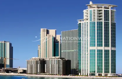 Apartment - 2 Bedrooms - 3 Bathrooms for rent in RAK Tower - Marina Square - Al Reem Island - Abu Dhabi