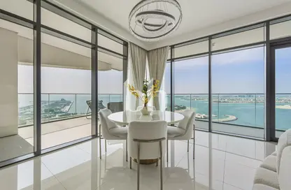Apartment - 3 Bedrooms - 4 Bathrooms for sale in Beach Vista Tower 1 - Beach Vista - EMAAR Beachfront - Dubai Harbour - Dubai