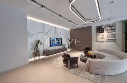 Living Room image for: Duplex - 4 Bedrooms - 6 Bathrooms for sale in Q Gardens Lofts - Jumeirah Village Circle - Dubai, Image 1