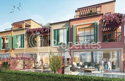 Townhouse - 4 Bedrooms - 3 Bathrooms for sale in Nice - Damac Lagoons - Dubai