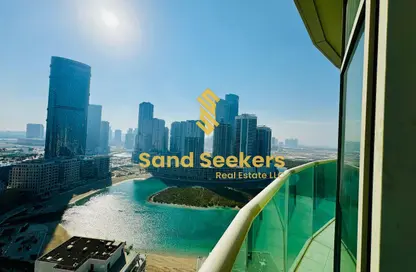 Apartment - 3 Bedrooms - 4 Bathrooms for rent in Beach Towers - Shams Abu Dhabi - Al Reem Island - Abu Dhabi