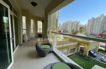 Apartment - 2 Bedrooms - 3 Bathrooms for rent in Al Das - Shoreline Apartments - Palm Jumeirah - Dubai