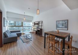 Living / Dining Room image for: Apartment - 1 bedroom - 1 bathroom for sale in Al Sahab 2 - Al Sahab - Dubai Marina - Dubai, Image 1