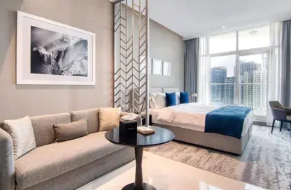 Apartment - Studio - 1 Bathroom for rent in PRIVE BY DAMAC (B) - DAMAC Maison Privé - Business Bay - Dubai
