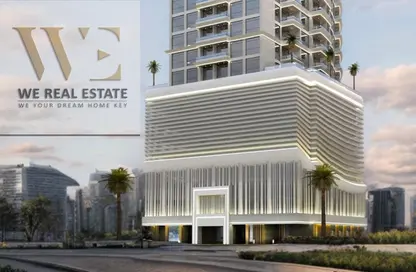 Apartment - 1 Bedroom - 2 Bathrooms for sale in Tower C1 - Ajman Pearl Towers - Ajman Downtown - Ajman