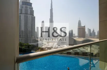 Apartment - 1 Bedroom - 2 Bathrooms for rent in The Address Residence Fountain Views 2 - The Address Residence Fountain Views - Downtown Dubai - Dubai