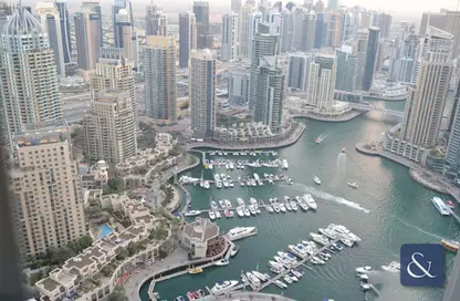 Water View image for: Apartment - 2 Bedrooms - 3 Bathrooms for sale in The Torch - Dubai Marina - Dubai, Image 1
