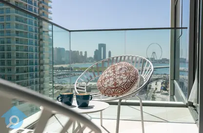 Apartment - 1 Bedroom - 1 Bathroom for rent in Beach Vista - EMAAR Beachfront - Dubai Harbour - Dubai