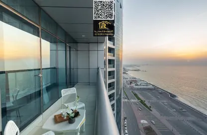 Duplex - 3 Bedrooms - 5 Bathrooms for sale in Ajman Corniche Residences - Ajman Corniche Road - Ajman