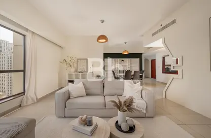 Apartment - 3 Bedrooms - 4 Bathrooms for rent in Rimal 4 - Rimal - Jumeirah Beach Residence - Dubai