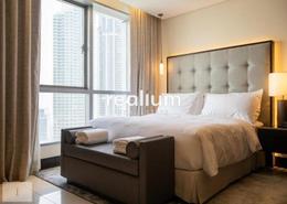 صورةغرفة- غرفة النوم لـ: Studio - 1 حمام للكراء في فندق العنوان داونتاون - دبي وسط المدينة - دبي, صورة 1