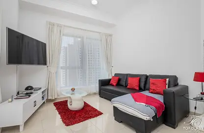 شقة - غرفة نوم - 2 حمامات للايجار في البرج الاوسط - باي سنترال - دبي مارينا - دبي