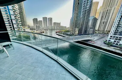 شقة - 3 غرف نوم - 3 حمامات للبيع في B- برج الأمواج - برج الأمواج - دبي مارينا - دبي