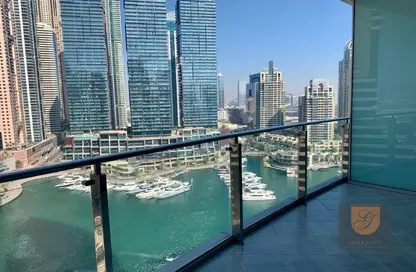 Apartment - 3 Bedrooms - 2 Bathrooms for rent in Marina Terrace - Dubai Marina - Dubai