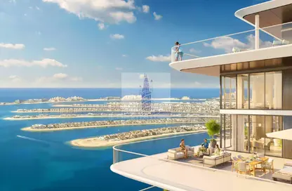 Apartment - 3 Bedrooms - 3 Bathrooms for sale in Beach Mansion - EMAAR Beachfront - Dubai Harbour - Dubai
