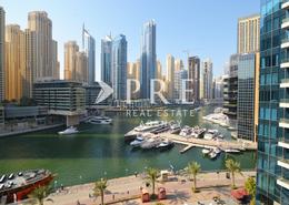 Apartment - 2 bedrooms - 2 bathrooms for sale in Silverene Tower A - Silverene - Dubai Marina - Dubai