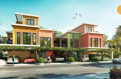 Townhouse - 3 Bedrooms - 3 Bathrooms for sale in Portofino - Damac Lagoons - Dubai